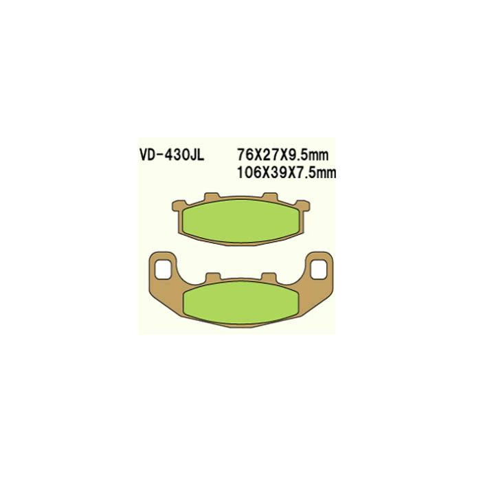 BRAKE PADS VESRAH VD-430JL