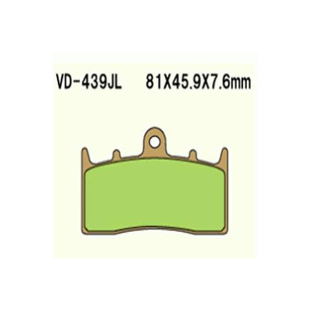BRAKE PADS VESRAH VD-439JL
