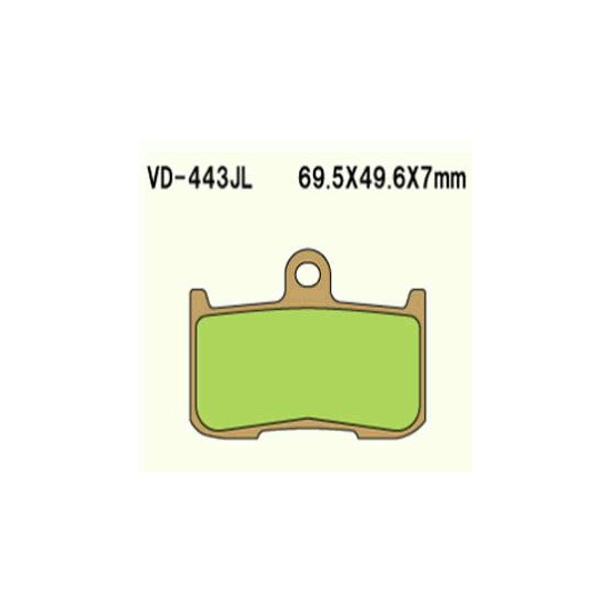 BRAKE PADS VESRAH VD-443JL (FA347HH)