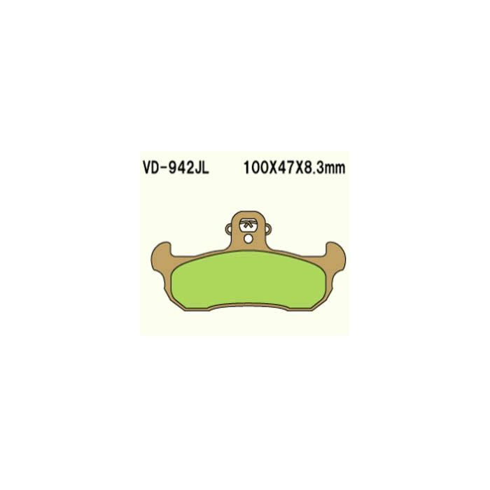 BRAKE PADS VESRAH VD-942JL