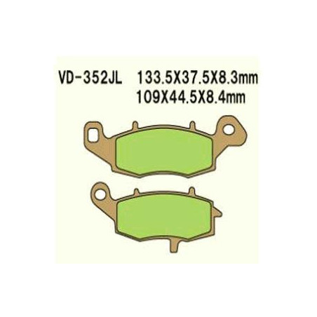 BRAKE PADS VESRAH VD-352RJL