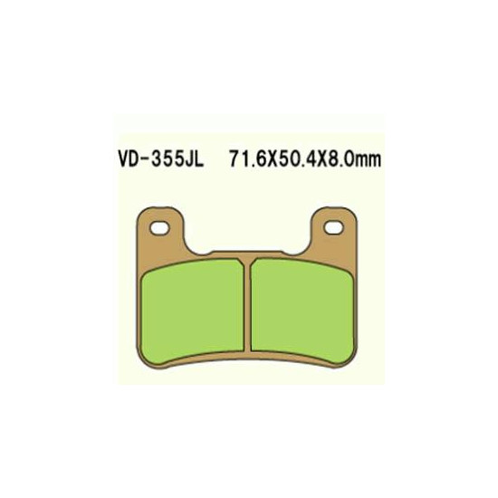 STABDŽIŲ KALADĖLĖS VESRAH VD-355SRJL (PRIEKINĖS)