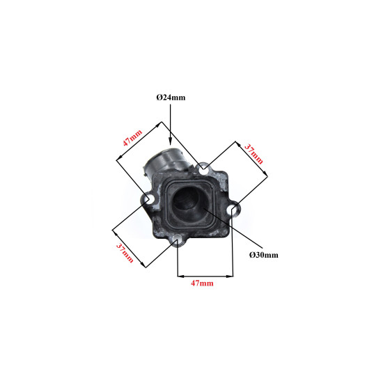 ĮSIURBIMO KOLEKTORIUS POWER FORCE 2T MINARELLI HORIZONTAL 3KJ