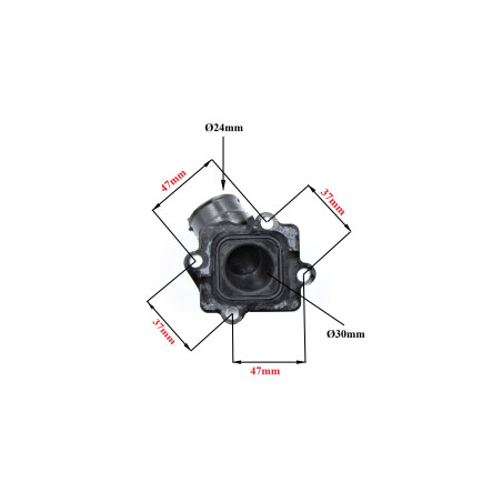ĮSIURBIMO KOLEKTORIUS POWER FORCE 2T MINARELLI HORIZONTAL 3KJ