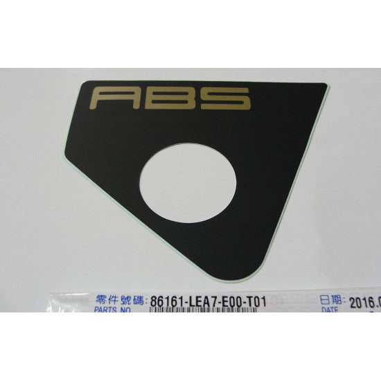 FRONT FENDER "ABS" STICKER - RIGHT - KYMCO DOWNTOWN 125 / 300