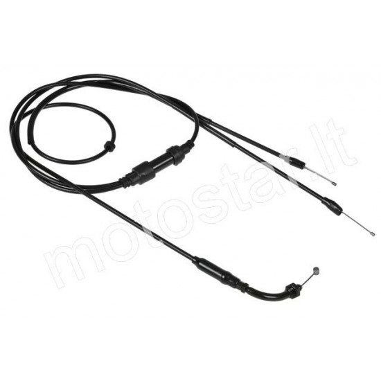 Piaggio / Gilera 1880mm throttle cable with oil pump cable