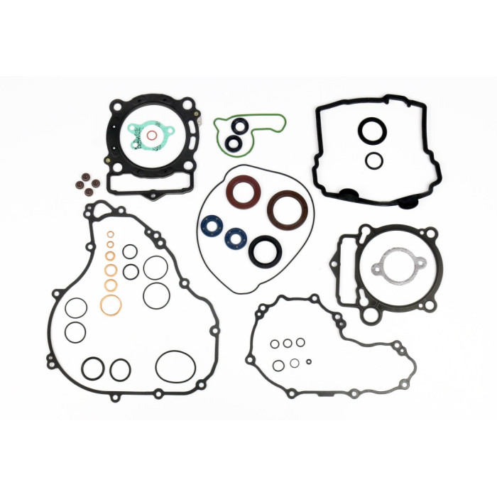 ATHENA gasket set KTM SXF 350 '16-'18, HUSQVARNA FC 350 '16-'18 (with engine oil seals)