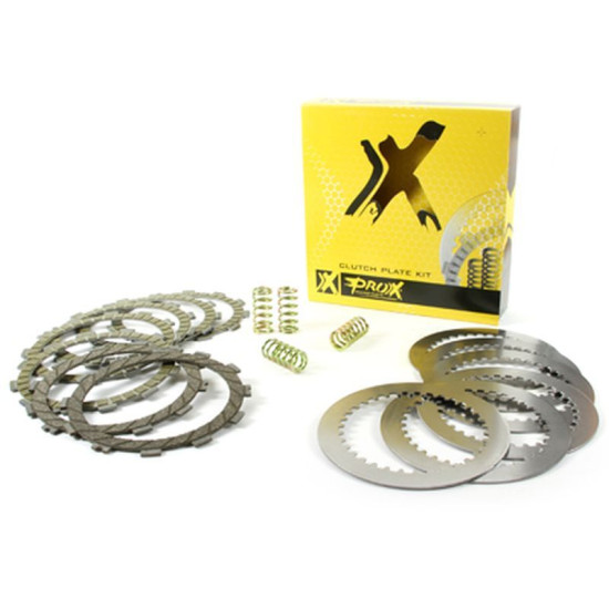 PROX clutch discs with spacers and springs (set) KAWASAKI KX 125 '97-02 (EBS4425EBS4453EBS065)