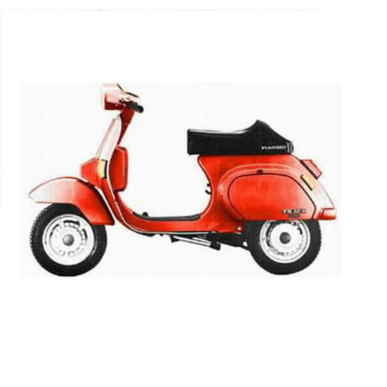 CRANKSHAFT PIAGGIO VESPA PK-PK XL 50CC 224587
