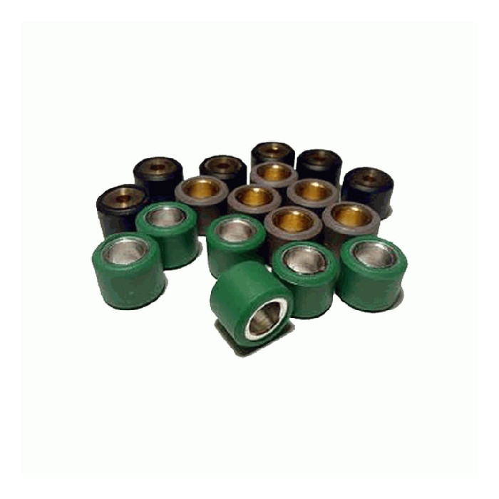 ROLLER SETS 26X13MM 19GR 8 UNITS
