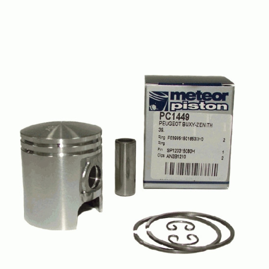 PISTON METEOR PEUGEOT 2T BUXY SPEEDFIGHT ZENITH NICASIL (39.92) SEL.DE
