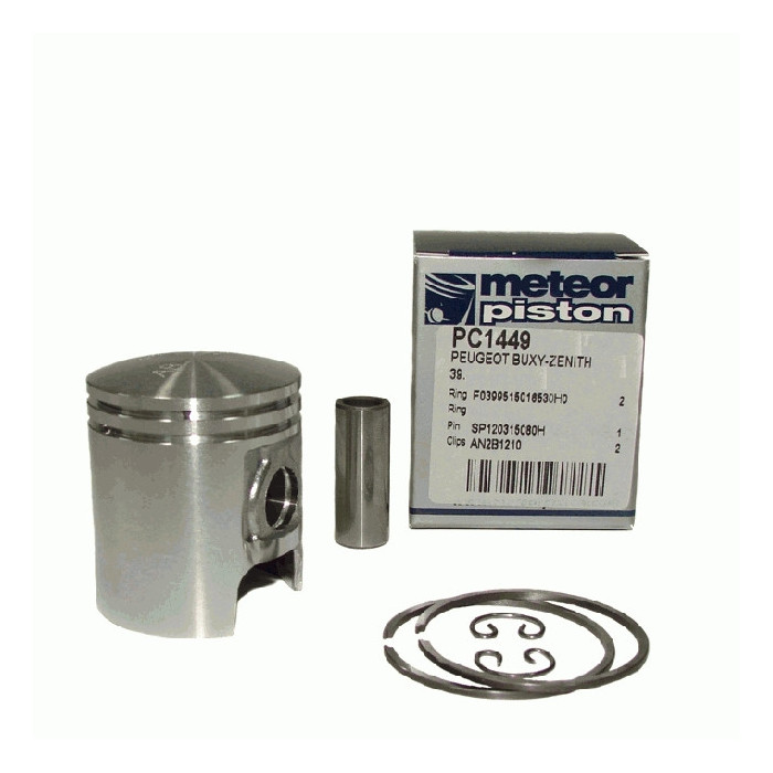 PISTON METEOR PEUGEOT 2T BUXY SPEEDFIGHT ZENITH NICASIL (39.92) SEL.DE