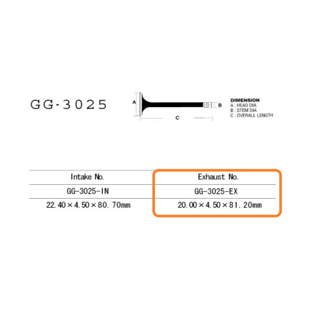 ENGINE VALVE VESRAH 400 CCM SUZUK GSF400 BANDIT 1989-1993
