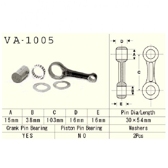 Connecting rod HONDA ATC 200