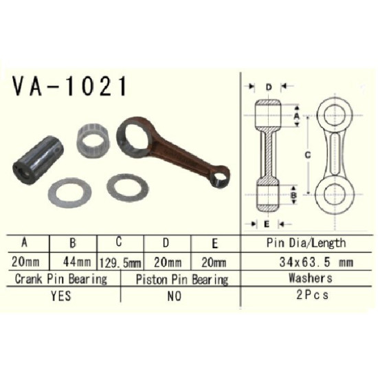 CONNECTING ROD HONDA TRX500FE FOURTRAX FOREMAN 05-11R