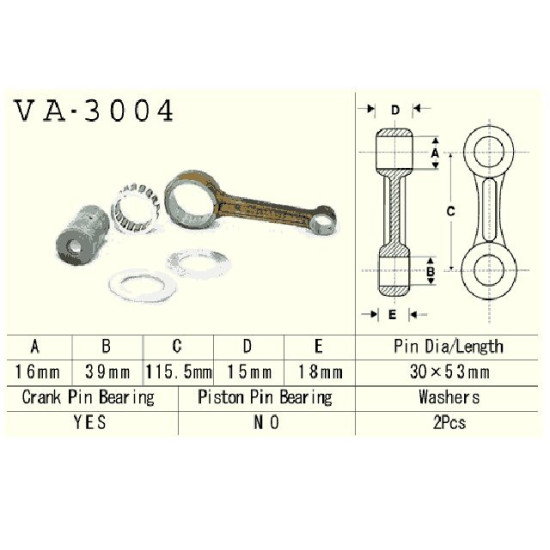 CONNECTING ROD SUZUKI LT230 QUADRUNNER QUADSPORT