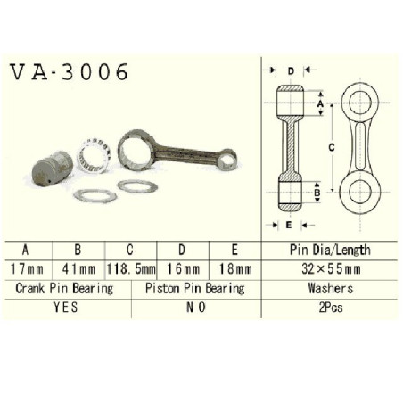 Connecting rod SUZUKI LT-F300F