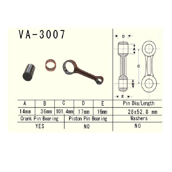 Connecting rod SUZUKI LT-F160