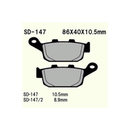 BRAKE PADS VD-147 / 2