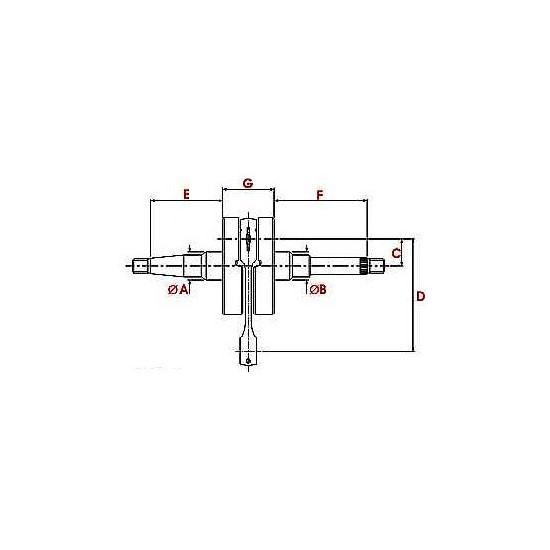 Alkanium velene PIAGGIO NRG PUREJET 50CC 2002 / 2010 m.