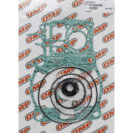 JR (OMP) TOP-END gaskets YAMAHA YZ 250 '88-'89