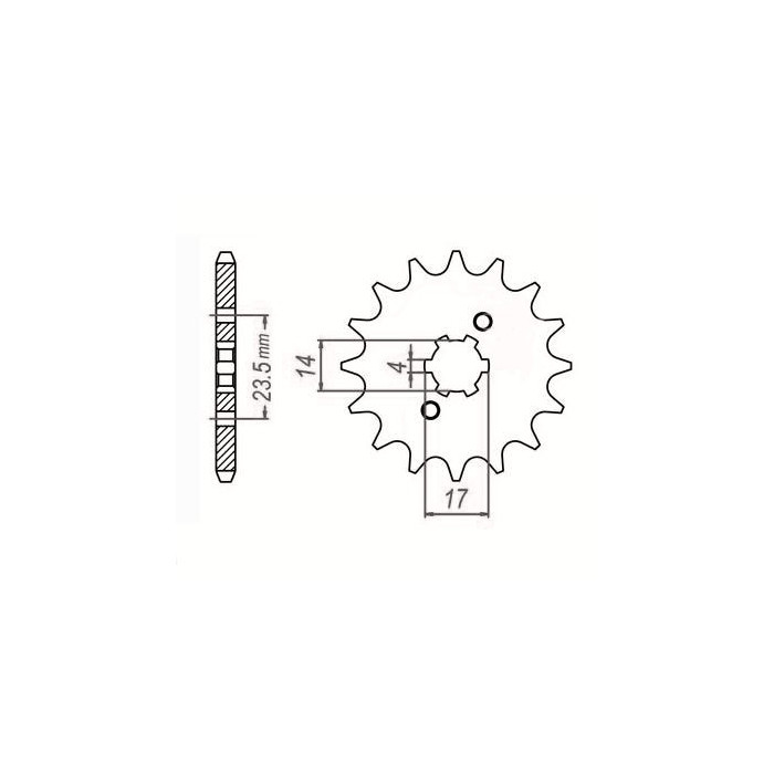 DRIVE SPROCKET SUNF124-13