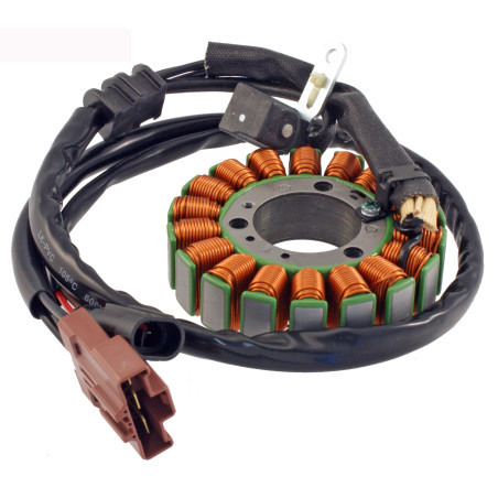 STATOR APRILIA / PIAGGIO 400-500CC 18 POLES 58108R