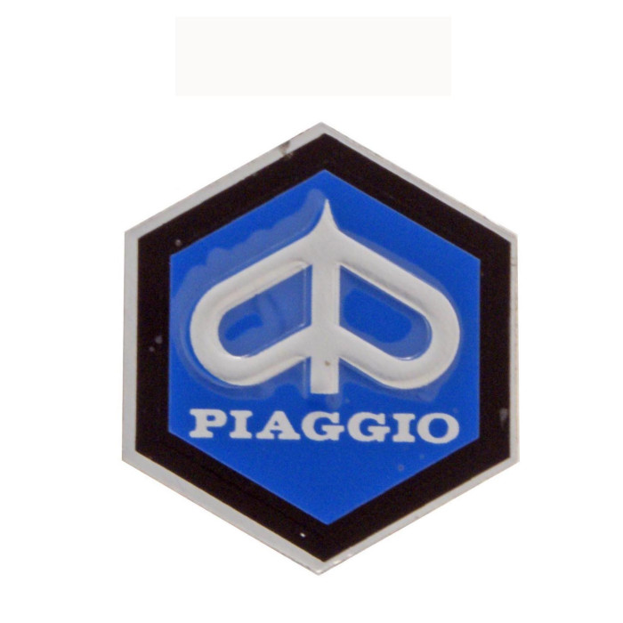 ŠEŠIAKAMPĖ EMBLEMA PRIEKINIAM SKYDUI PIAGGIO 31MM 149876
