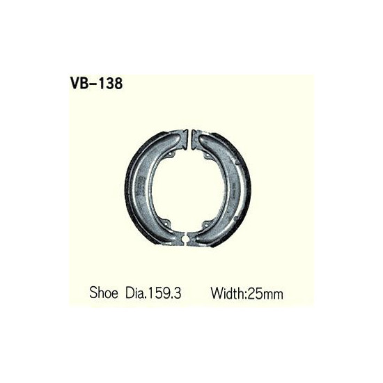 BRAKE PADS VESRAH VB-138