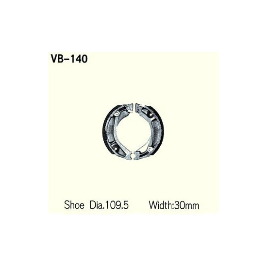 STABDŽIŲ TRINKELĖ VESRAH VB-140