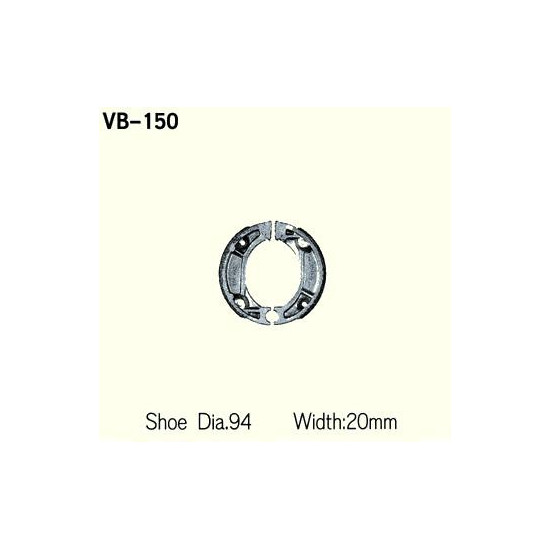 STABDŽIŲ TRINKELĖ VESRAH VB-150
