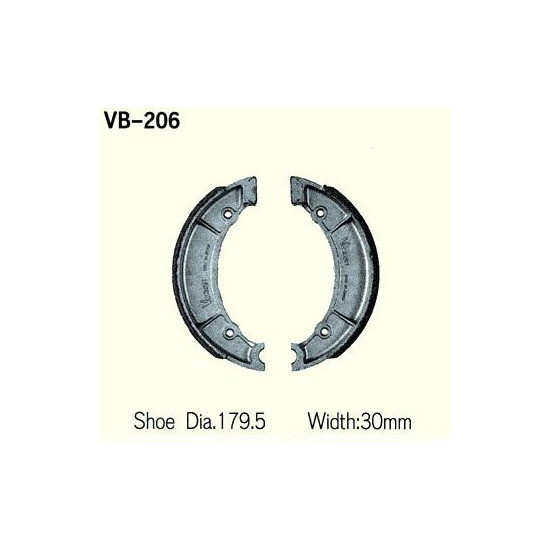 BRAKE PADS VESRAH VB-206