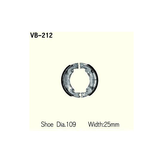 STABDŽIŲ TRINKELĖ VESRAH VB-212