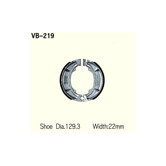 BRAKE PADS VESRAH VB-219