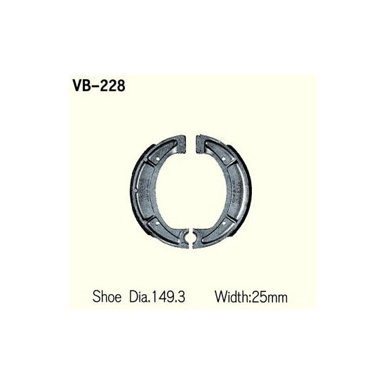 BRAKE PADS VESRAH VB-228
