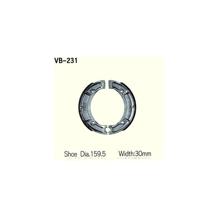 BRAKE PADS VESRAH VB-231