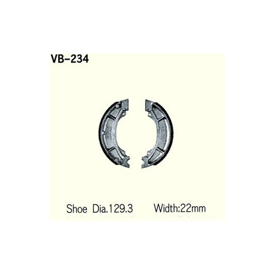 STABDŽIŲ TRINKELĖ VESRAH VB-234