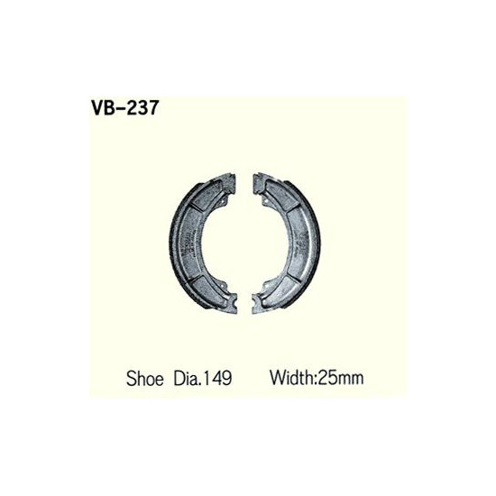 BRAKE PADS VESRAH VB-237