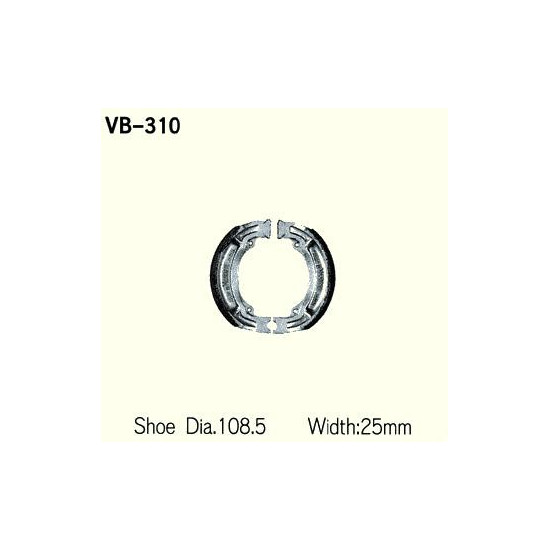 BRAKE PADS VESRAH VB-310