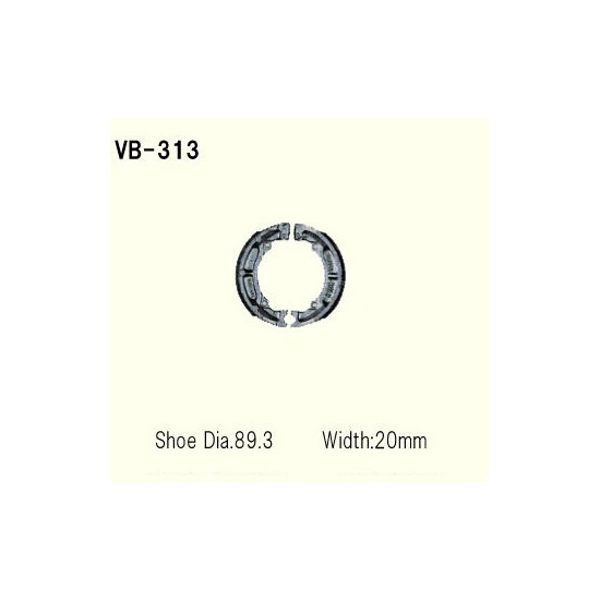 BRAKE PADS VESRAH VB-313
