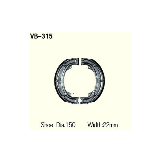BRAKE PADS VESRAH VB-315