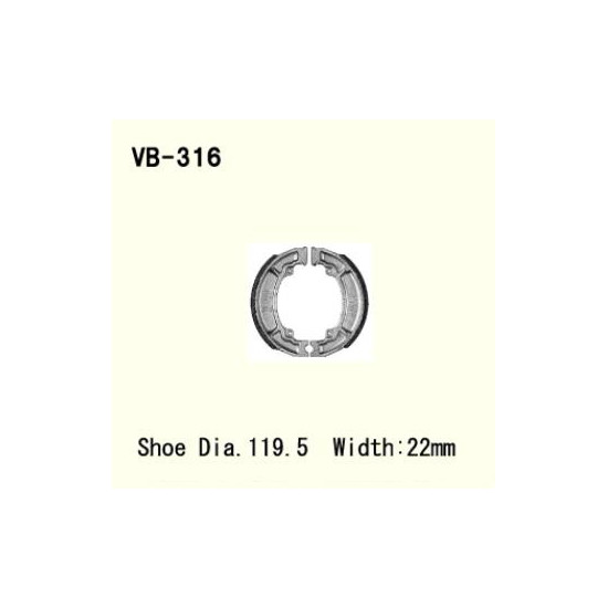 STABDŽIŲ TRINKELĖ VESRAH VB-316