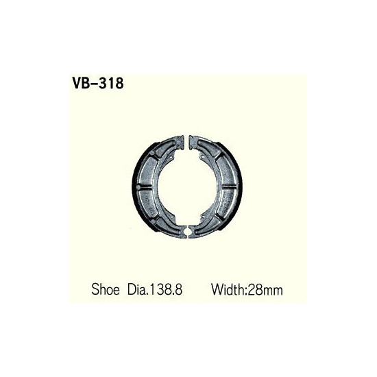 BRAKE PADS VESRAH VB-318