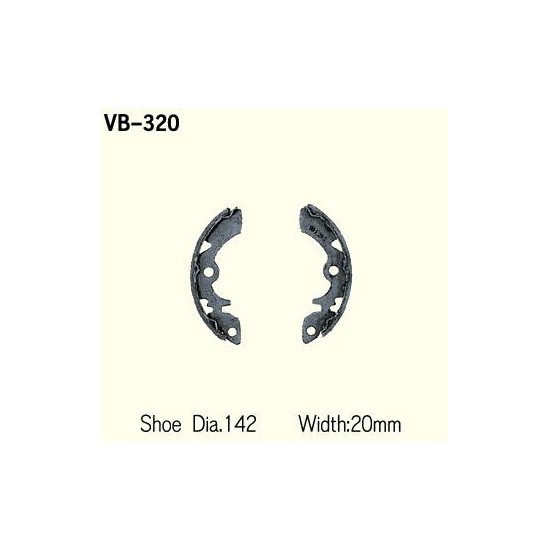 BRAKE PADS VESRAH VB-320