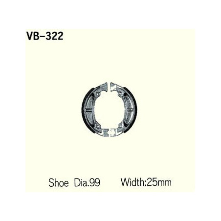 BRAKE PADS VESRAH VB-322