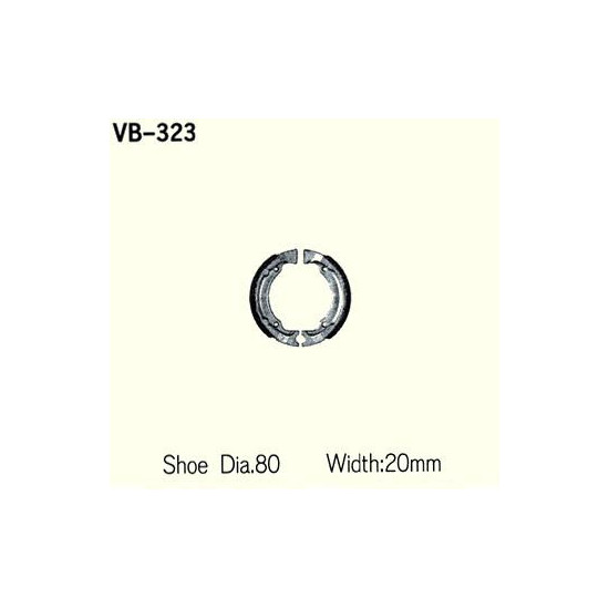 BRAKE PADS VESRAH VB-323