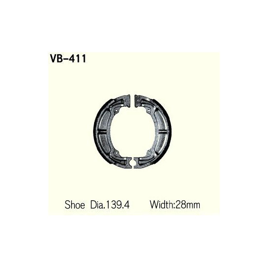 BRAKE PADS VESRAH VB-411