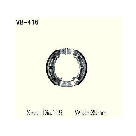 BRAKE PADS VESRAH VB-416
