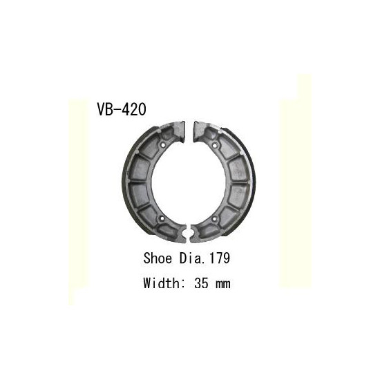BRAKE PADS VESRAH VB-420