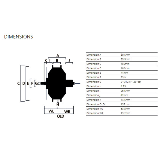 GALINIS VARIKLIS BAFANG H610 RM G070.350.D 36V / 350W